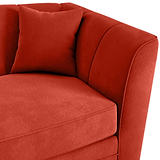 Ansdell 3 Seater Sofa Paprika from Roseland Furniture