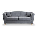 Ansdell 3 Seater Sofa Steel from Roseland Furniture