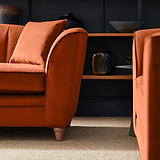 Ansdell 3 Seater Sofa Umber from Roseland Furniture
