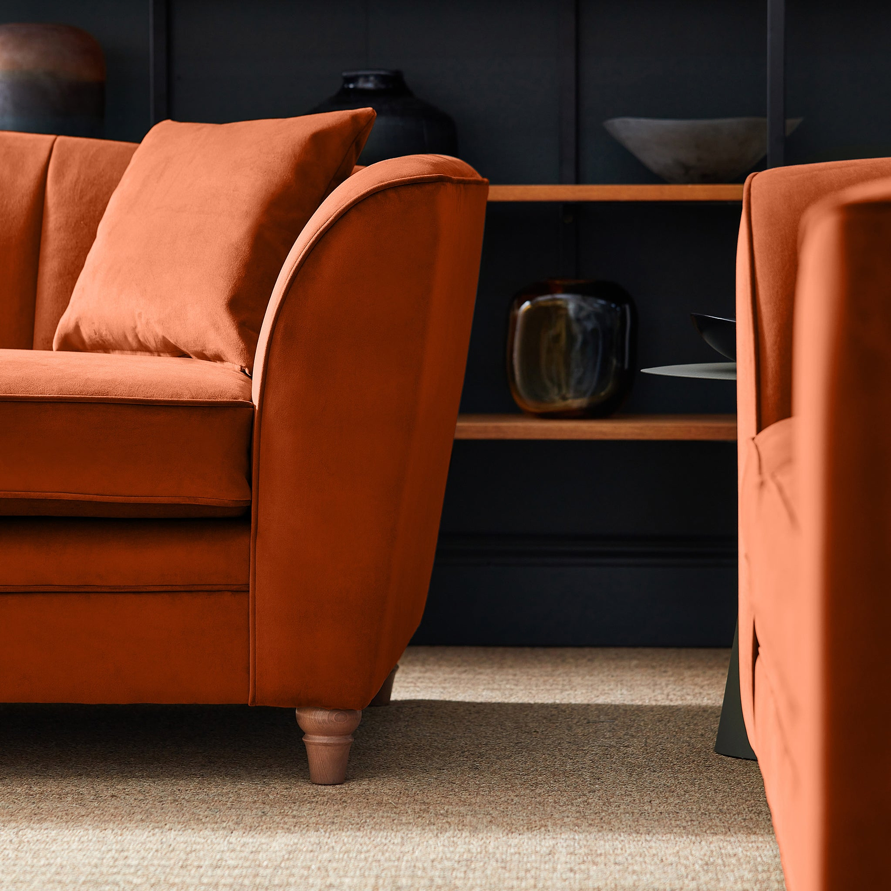 Ansdell 3 Seater Sofa Umber from Roseland Furniture