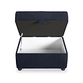 Ansdell Storage Footstool Indigo from Roseland Furniture