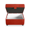 Ansdell Storage Footstool Paprika from Roseland Furniture