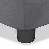 Ansdell Storage Footstool Steel from Roseland Furniture