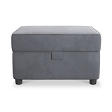 Ansdell Storage Footstool Steel from Roseland Furniture