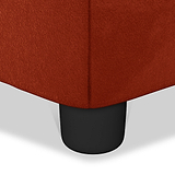 Ansdell Storage Footstool Umber from Roseland Furniture