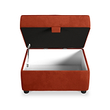 Ansdell Storage Footstool Umber from Roseland Furniture