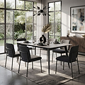 Owen Grey 130cm Sintered Stone Dining Table from Roseland