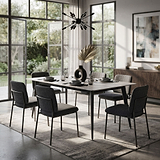 Owen Grey 130cm Sintered Stone Dining Table from Roseland