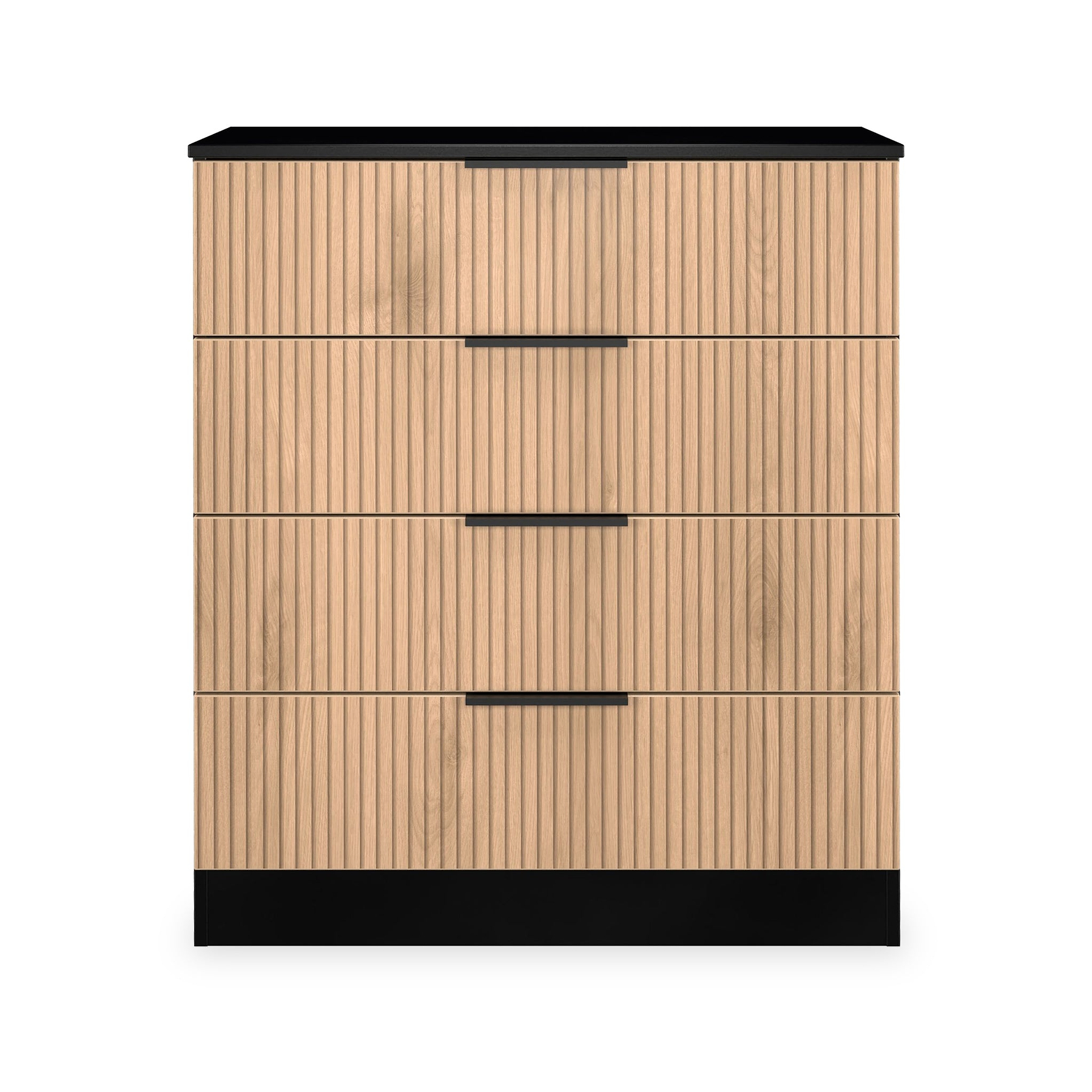 Jago Slatted Effect 4 Drawer Chest