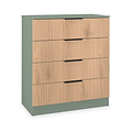 Jago Slatted Effect 4 Drawer Chest