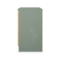 Jago-Slatted-Effect-3-Drawer-Chest-Greenfrom Roseland Furniture