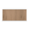 Jago-slatted-effect-blanket-box-white from Roseland Furniture