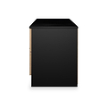 Jago-slatted-effect-4-drawer-bed-box-black from Roseland Furniture