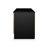 Jago-slatted-effect-4-drawer-bed-box-black from Roseland Furniture