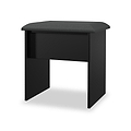 Jago-slatted-effect-stool-black from Roseland Furniture