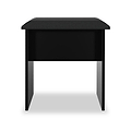 Jago-slatted-effect-stool-black from Roseland Furniture