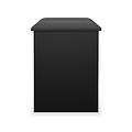 Jago-slatted-effect-stool-black from Roseland Furniture