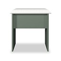 Jago-slatted-effect-stool-green from Roseland Furniture