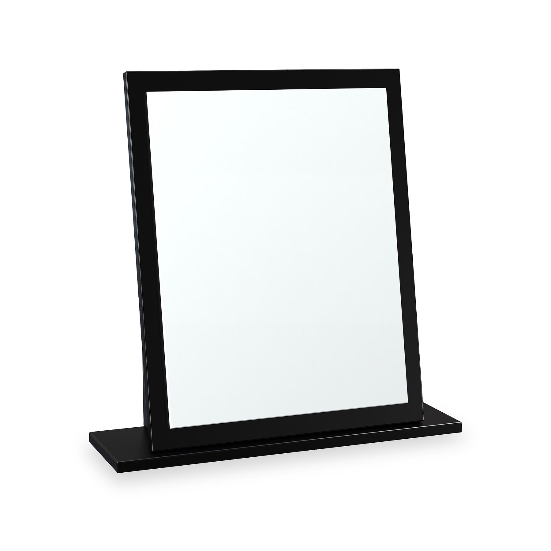 Jago-slatted-effect-small-mirror-black from Roseland Furniture
