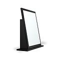 Jago-slatted-effect-small-mirror-black from Roseland Furniture