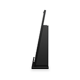 Jago-slatted-effect-small-mirror-black from Roseland Furniture