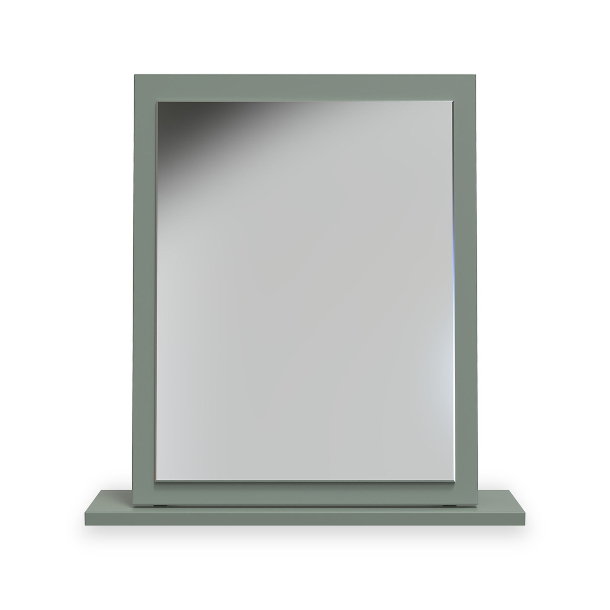 Jago-slatted-effect-small-mirror-green from Roseland Furniture