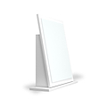 Jago-slatted-effect-small-mirror-white from Roseland Furniture