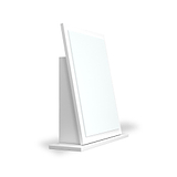 Jago-slatted-effect-small-mirror-white from Roseland Furniture