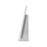 Jago-slatted-effect-small-mirror-white from Roseland Furniture