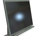 Jago-slatted-effect-large-mirror-green from Roseland Furniture