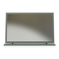 Jago-slatted-effect-large-mirror-green from Roseland Furniture