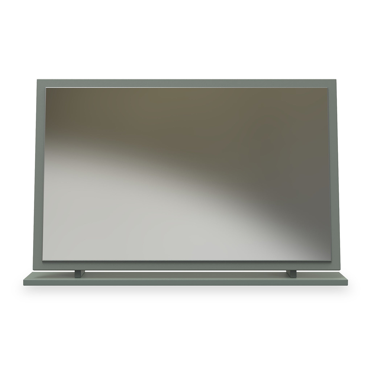 Jago-slatted-effect-large-mirror-green from Roseland Furniture