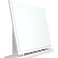 Jago-slatted-effect-large-mirror-white from Roseland Furniture