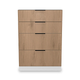 Jago-slatted-effect-4-drawer-deep-chest from Roseland Furniture