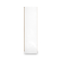 Jago-slatted-effect-2-door-wardrobe-white from Roseland Furniture