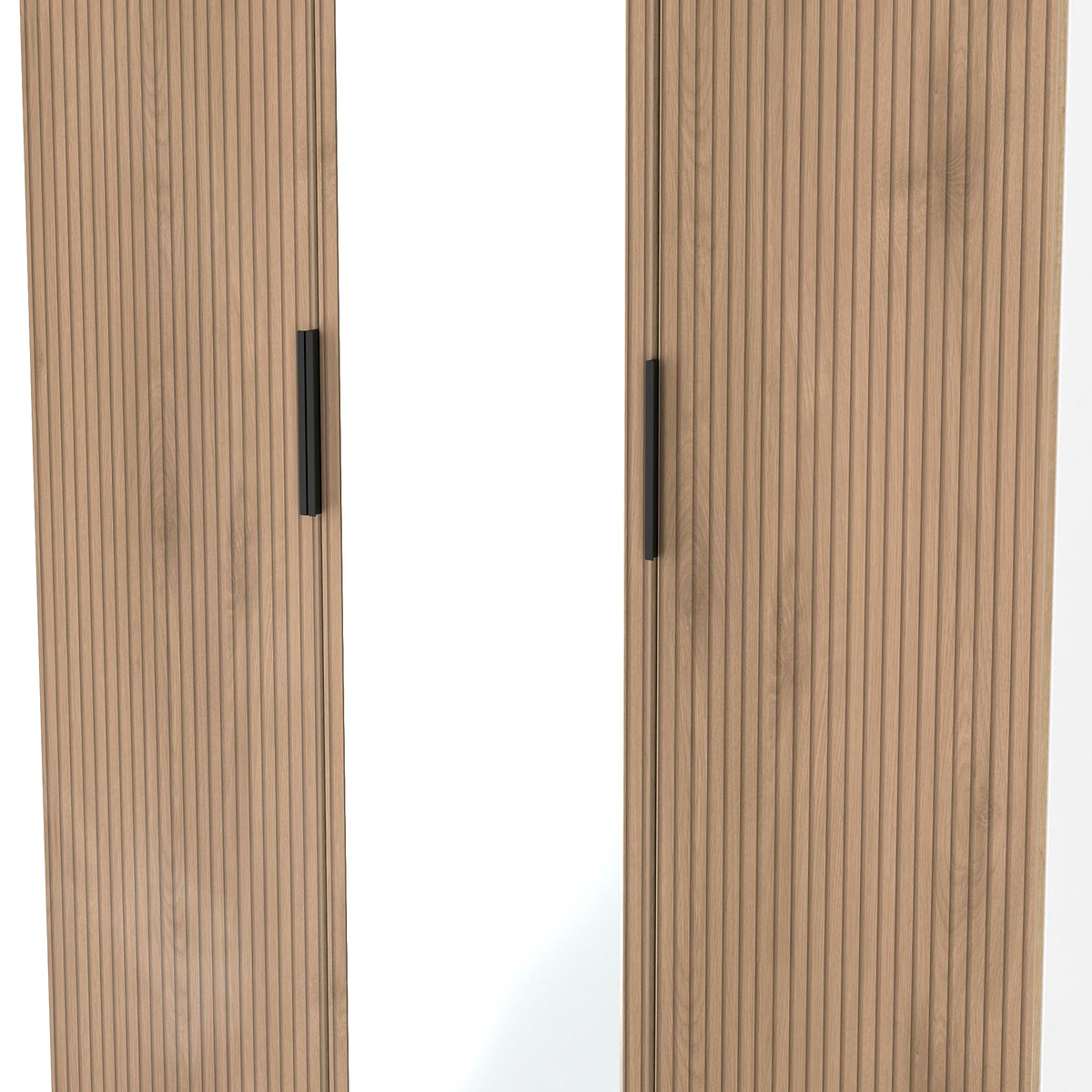 Jago-tall-3-door-mirrored-wardrobe-white from Roseland Furniture