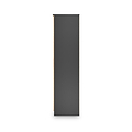 Jago-tall-3-door-wardrobe-black from Roseland Furniture