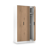 Jago-tall-3-door-wardrobe-white from Roseland Furniture