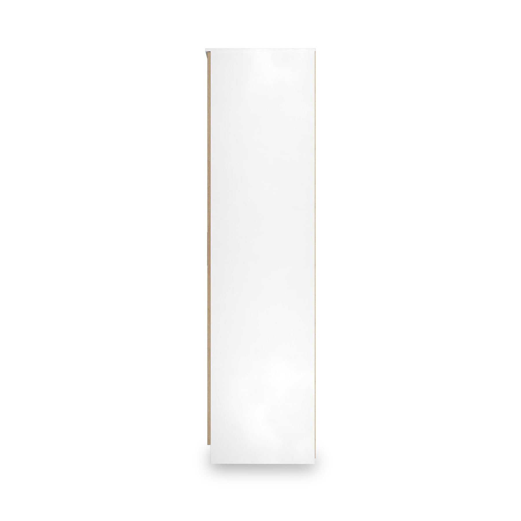 Jago-tall-3-door-2-drawer-mirror-wardrobe-white from Roseland Furniture