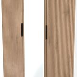 Jago-tall-3-door-mirrored-wardrobe-white from Roseland Furniture