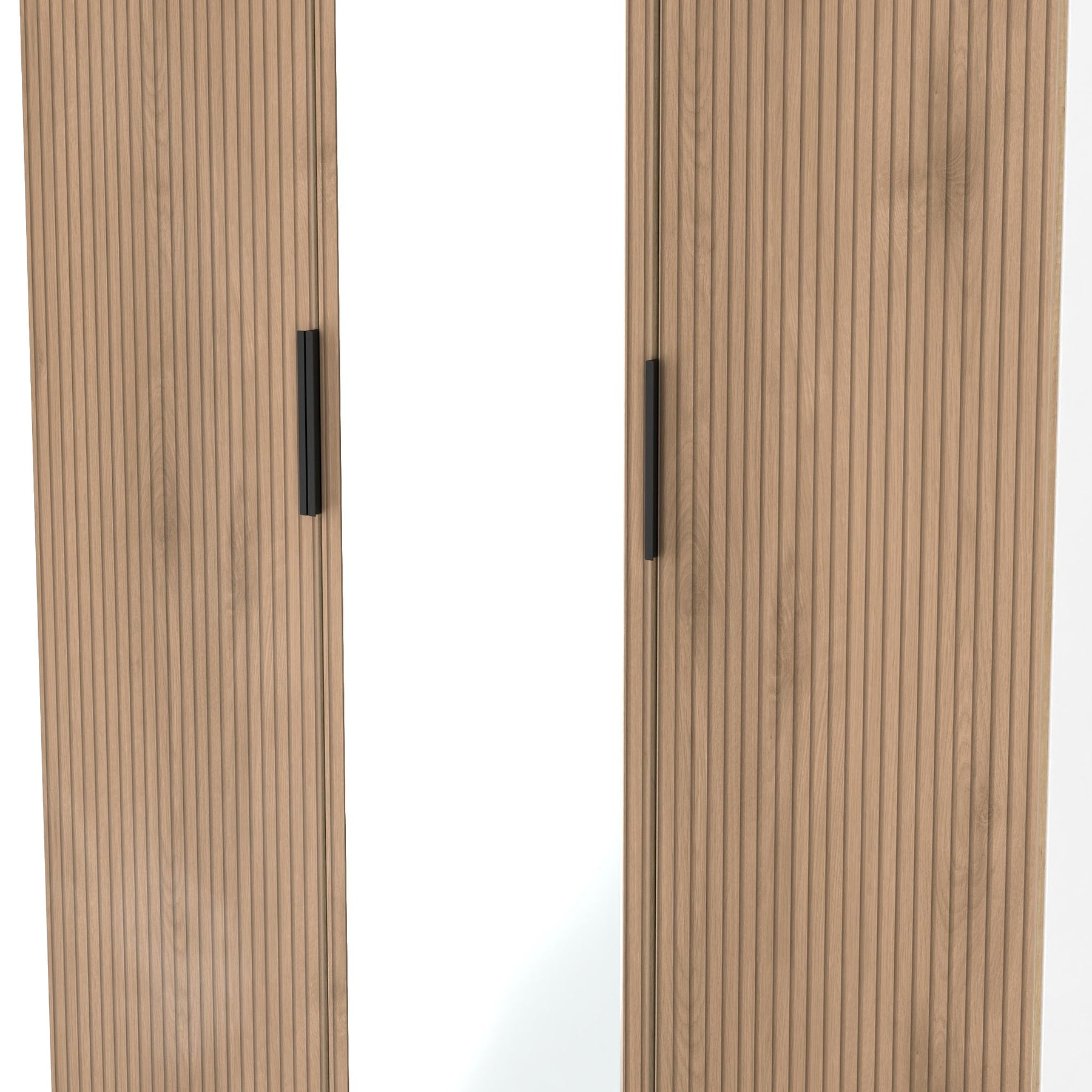 Jago-tall-3-door-mirrored-wardrobe-white from Roseland Furniture