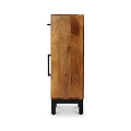 Loric Parquet Mango Wood Mini Sideboard