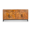 Loric Parquet Mango Wood Large Sideboard