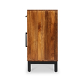 Loric Parquet Mango Wood Large Sideboard