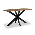 Carrow 140cm Mango Wood Dining Table from Roseland Furniture