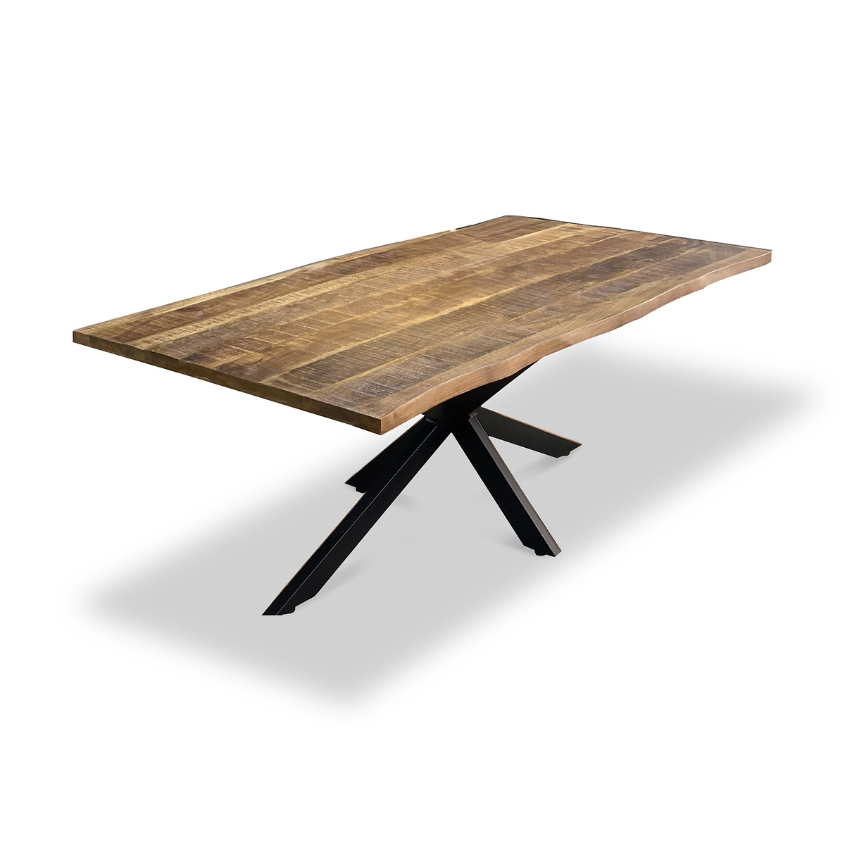 Carrow 180cm Mango Wood Dining Table from Roseland Furniture