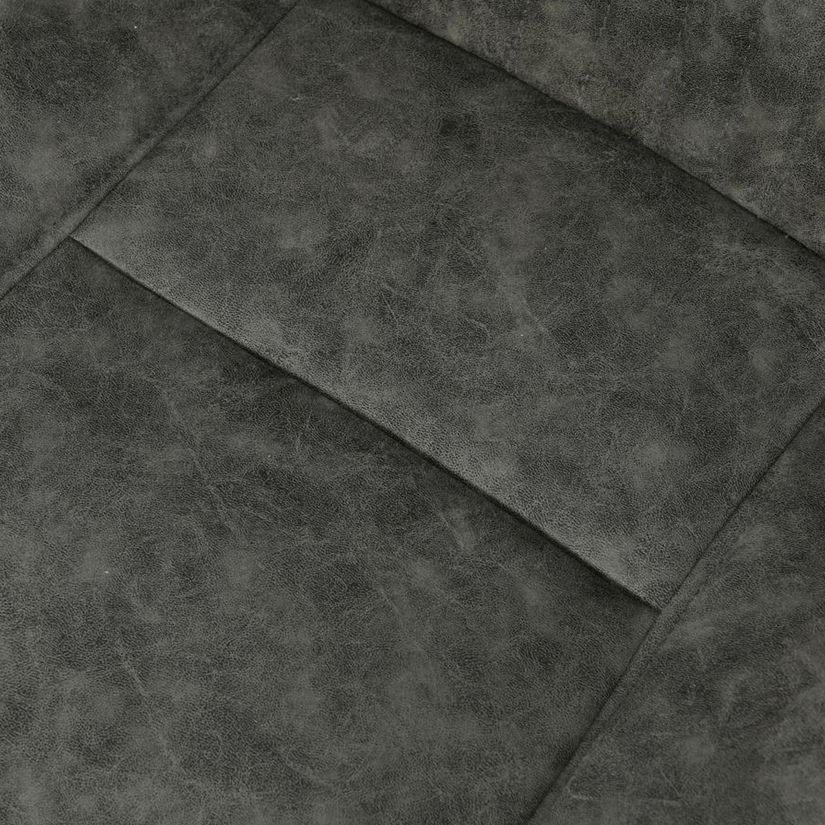 Peran Soft Faux Leather Grey Dining Chair from Roseland Furniture
