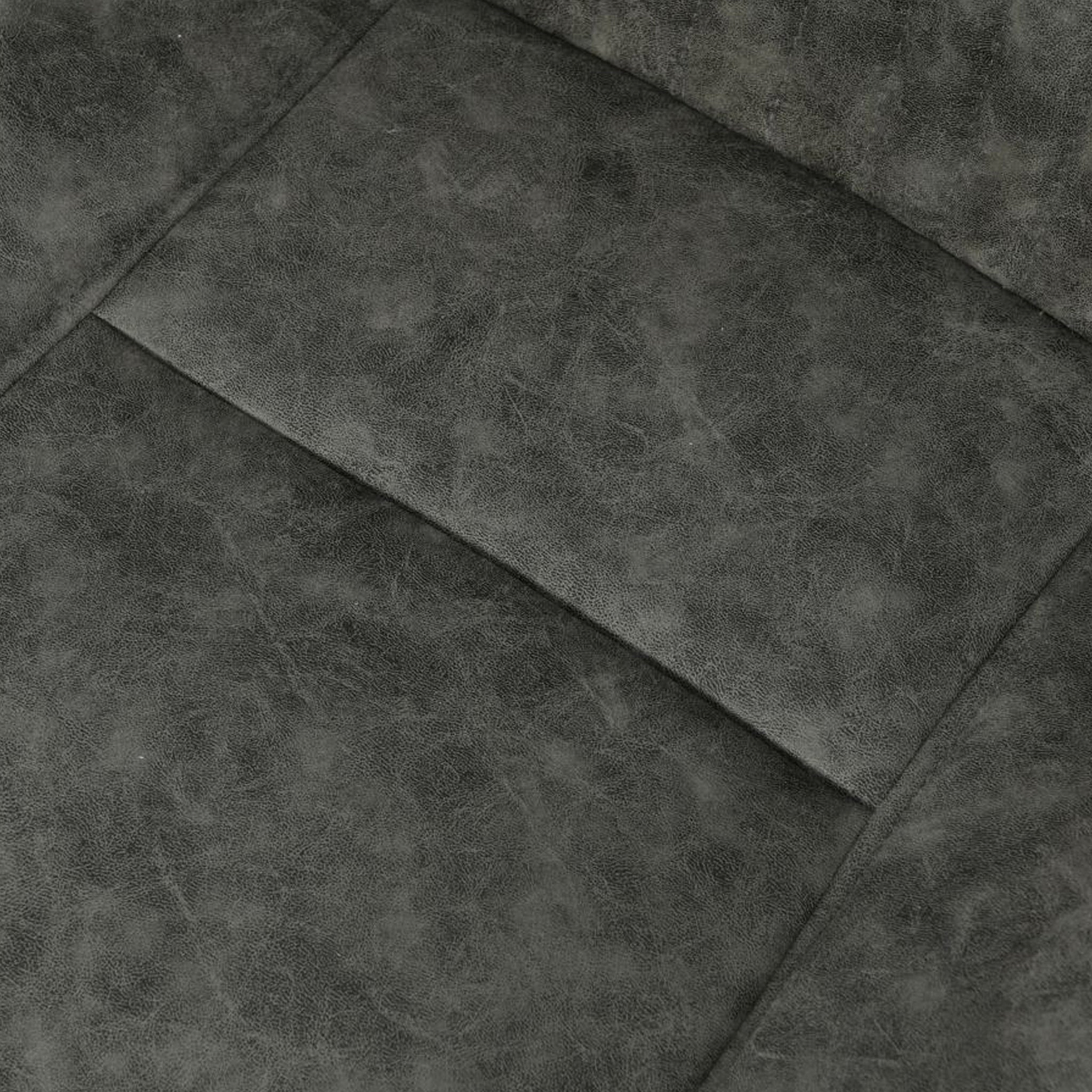 Peran Soft Faux Leather Grey Dining Chair from Roseland Furniture