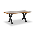 Benjin 180cm Mango Wood Dining Table from Roseland Furniture