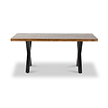 Benjin 180cm Mango Wood Dining Table for 6-8 from Roseland Furniture